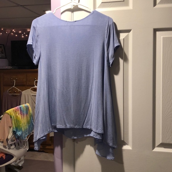 Blue double layer top - Picture 2 of 3